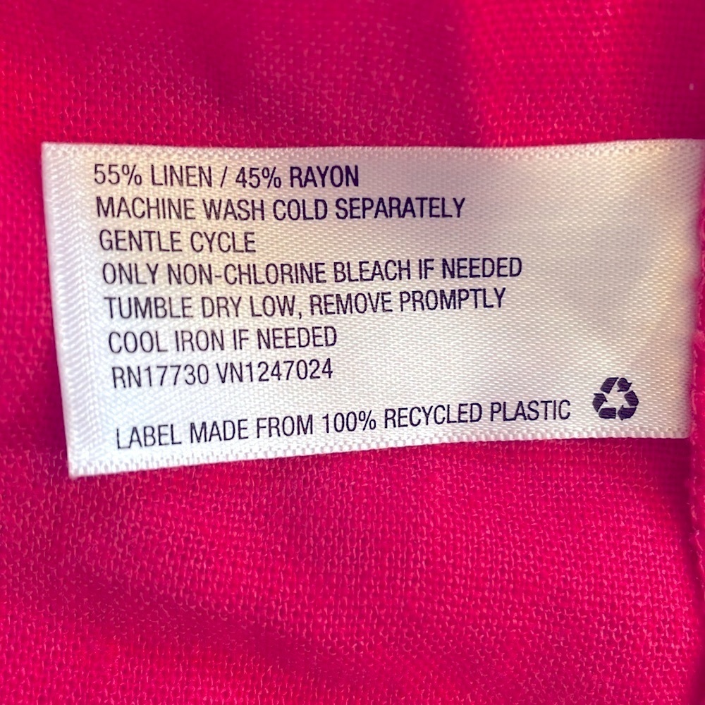 Universal Thread V Neck Bright Pink Dress, size XL, NWT - Picture 7 of 10